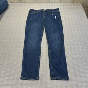 FRAME Le Garcon Jeans Womens Size 28 Dublin Grind Dark‎ Wash Slight Distress